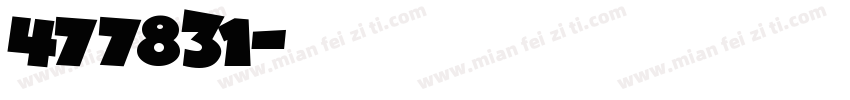 477831字体转换