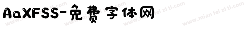 AaXFSS字体转换