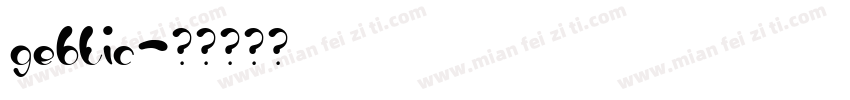 gebtic字体转换