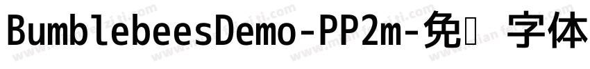 BumblebeesDemo-PP2m字体转换