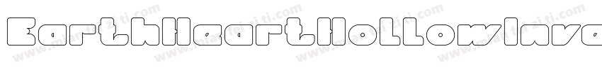 EarthHeartHollowInverse-zVaD字体转换
