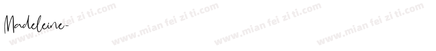 Madeleine字体转换