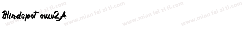 Blindspot-owv2A字体转换
