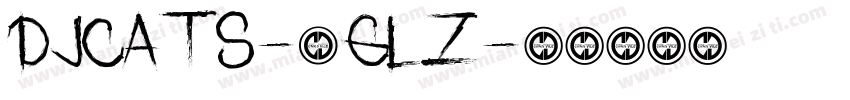 DjCats-0gLz字体转换