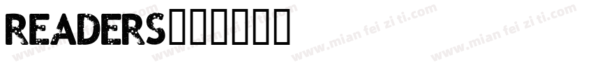 Readers字体转换