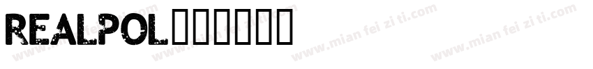 realpol字体转换