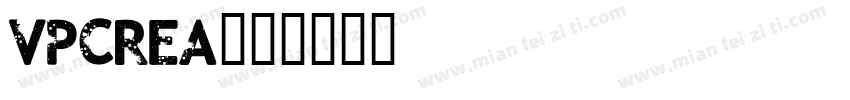 vpcrea字体转换