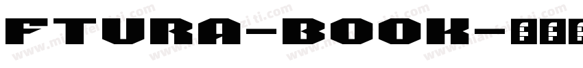 ftura-book字体转换