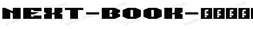 next-book字体转换