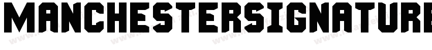 manchestersignaturealt字体转换