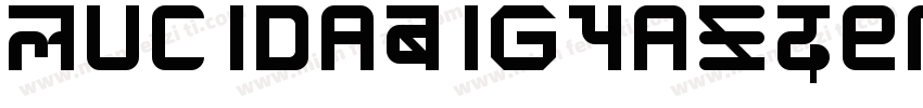 LucidaBigCasDemW05-I字体转换