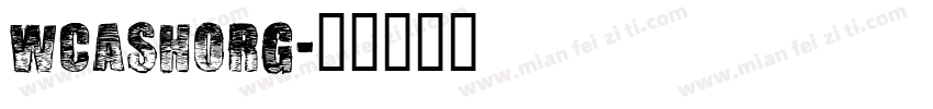wcashorg字体转换