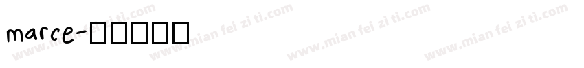 marce字体转换