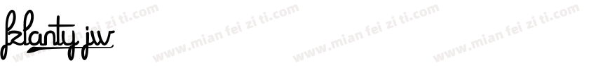 fzlanty—jw字体转换