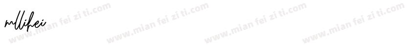 mllihei字体转换