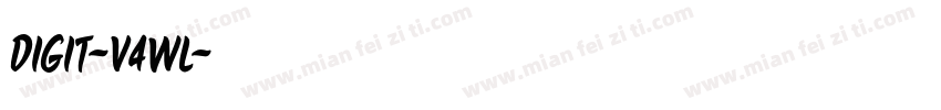 Digit-V4Wl字体转换