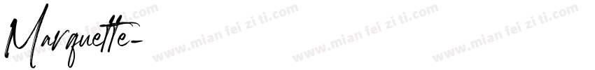 Marquette字体转换