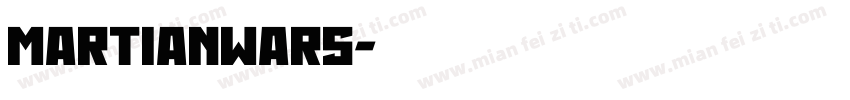 MartianWars字体转换