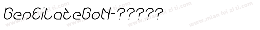 GenEiLateGoN字体转换