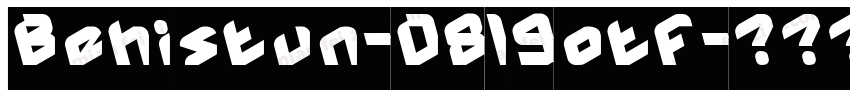 Behistun-D819otf字体转换
