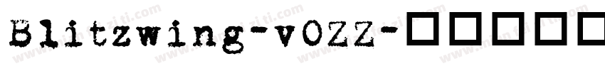 Blitzwing-vOZZ字体转换