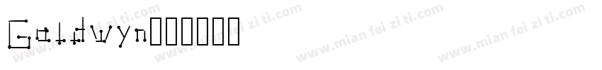 Goldwyn字体转换