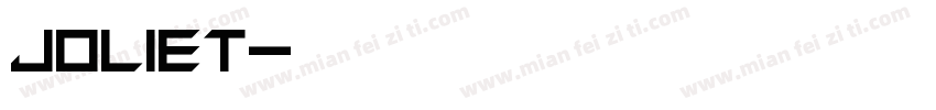 Joliet字体转换