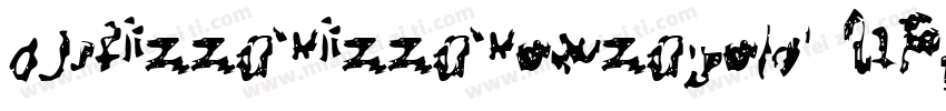 DjbFizzaWizzaWowzaBold-01PG字体转换