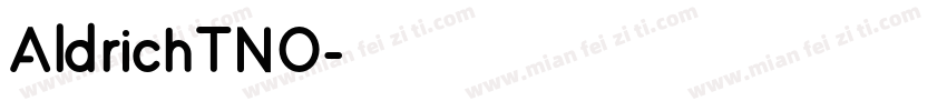 AldrichTNO字体转换