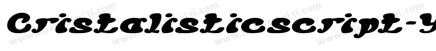 Cristalisticscript-YjGO字体转换