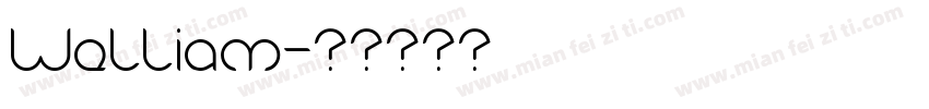 Welliam字体转换