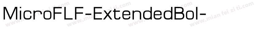 MicroFLF-ExtendedBol字体转换