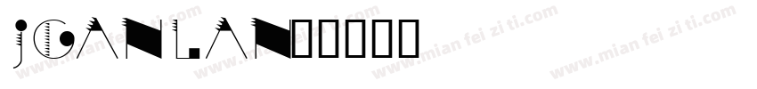 jganlan字体转换