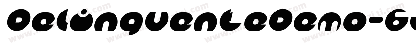 DelinquenteDemo-6Zw1字体转换
