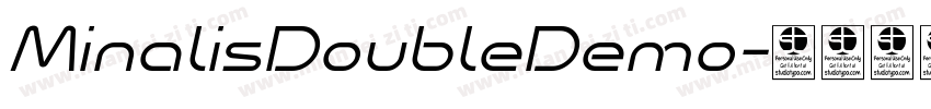 MinalisDoubleDemo字体转换