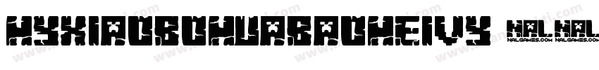 HYXiaoBoHuaBaoHeivy字体转换