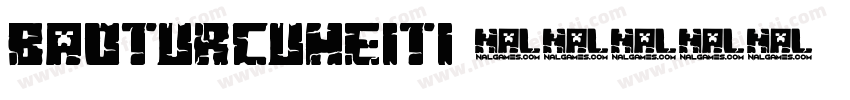 baoturcuheiti字体转换