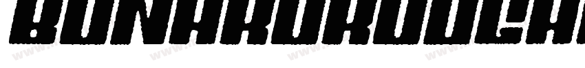 BonaroRoughItalicDemoRoughItalic-owvn4字体转换