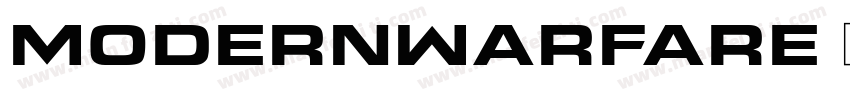 ModernWarfare字体转换