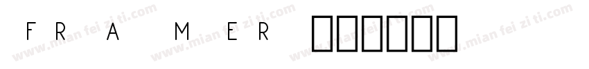 Framer字体转换