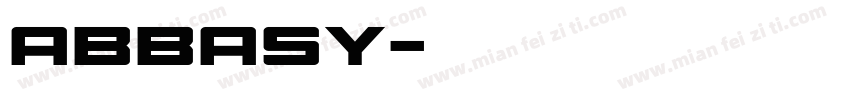 abbasy字体转换