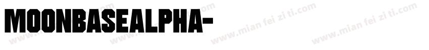 MoonbaseAlpha字体转换