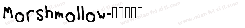 Morshmollow字体转换