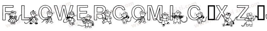 Flowercomic-XZ2j字体转换