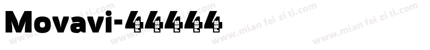 Movavi字体转换