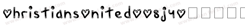 ChristiansUnited-E8j4字体转换