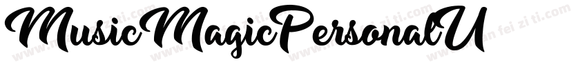 MusicMagicPersonalU字体转换