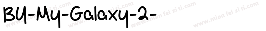 BY-My-Galaxy-2字体转换
