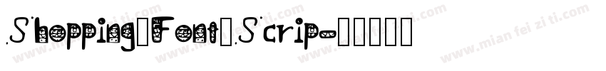 Shopping_Font_Scrip字体转换