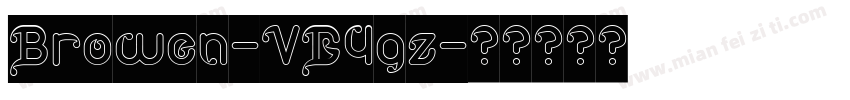 Browen-VG4qz字体转换